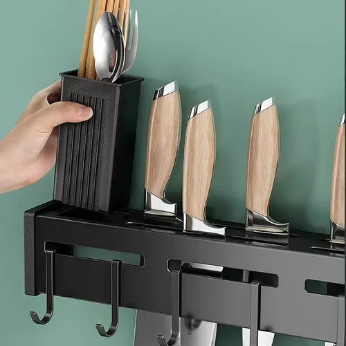 Organizador Utensilios y Cuchillos de Pared