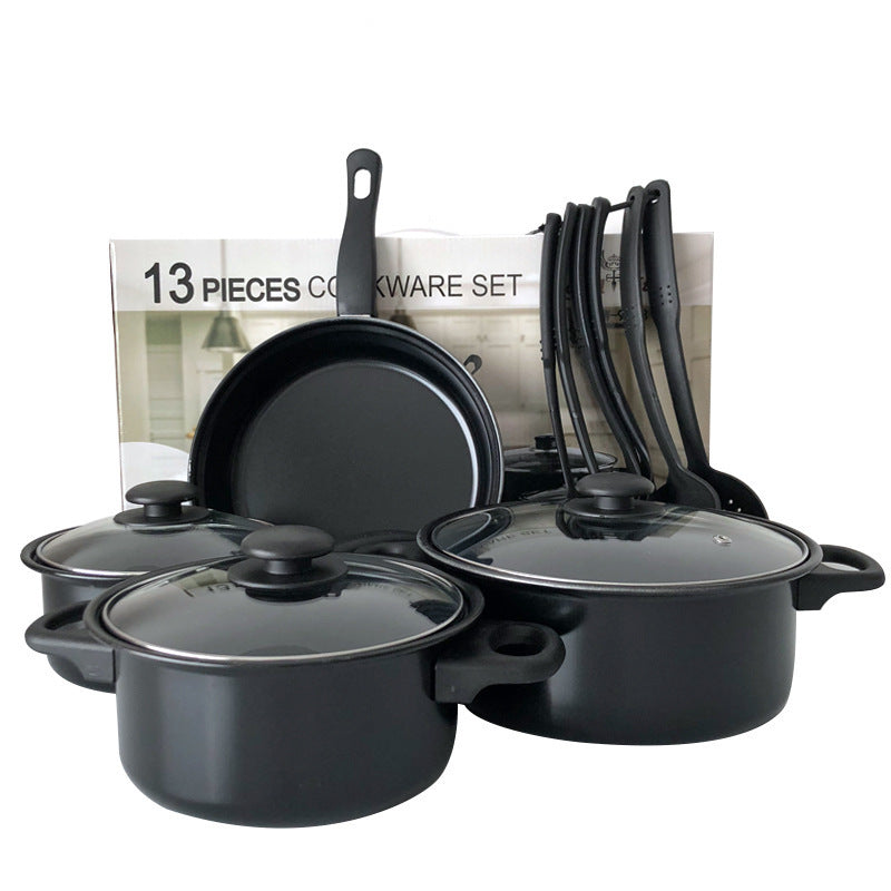 Juego de cocina Set Ollas 13 Piezas RS-35 antiadherente