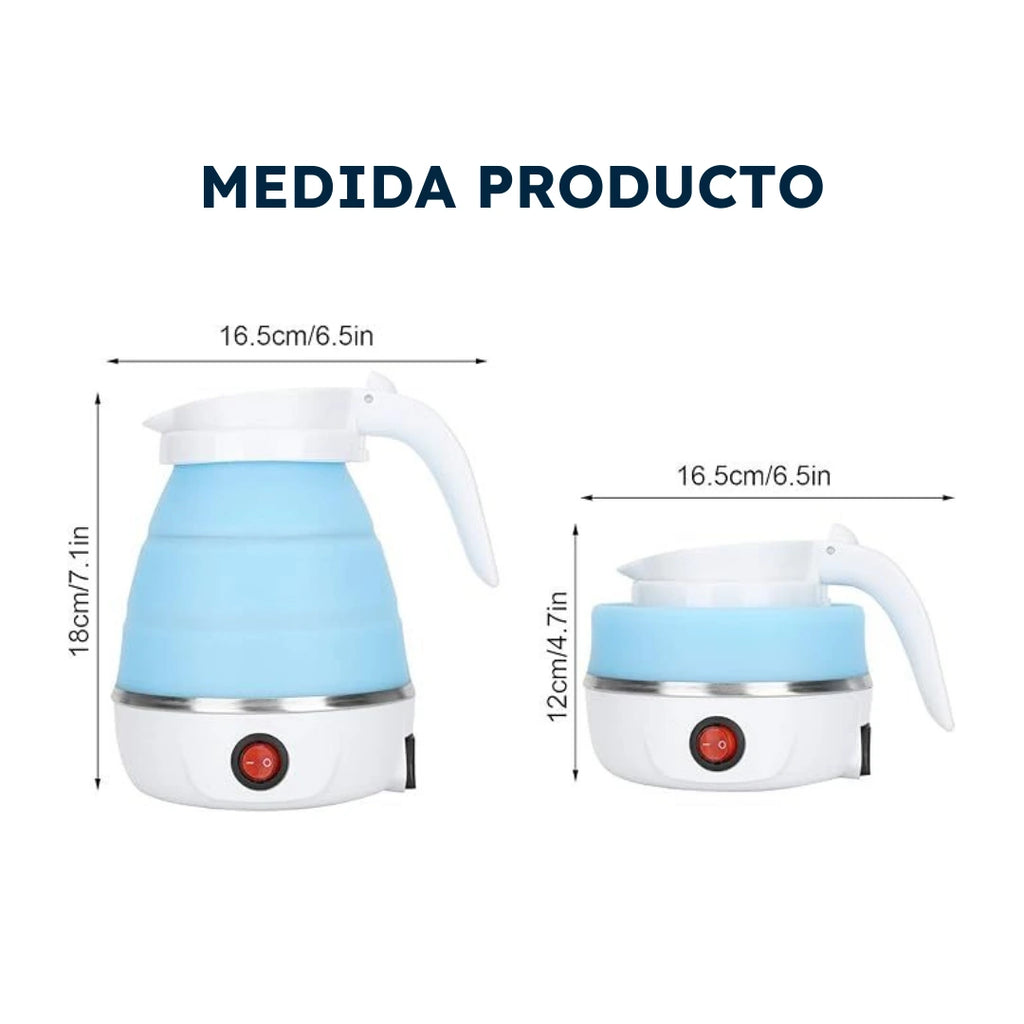 Jarra Hervidor de agua eléctrico de 600 ml plegable
